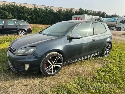 Usata VW Golf VI GTD 170 CV (125 kW) 2010 Marrone Utilitaria