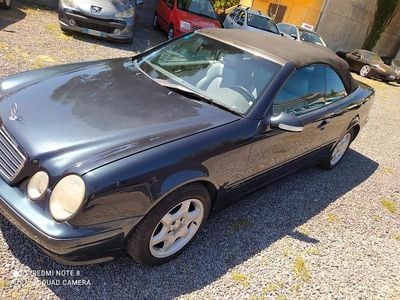 Usata Mercedes CLK230 Avantgarde 193 CV (141 kW) 2001 Blu Cabrio