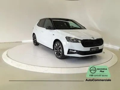 Nuova Skoda Fabia Monte Carlo 95 CV (69 kW) 2026 Bianco Utilitaria