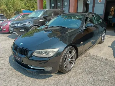 Usata BMW 320 184 CV (135 kW) 2012 Nero Coupé
