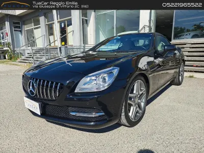 Usata Mercedes SLK200 184 CV (135 kW) 2015 Nero Cabrio