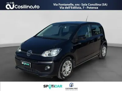 Begagnad VW up! move up! 60 HK (44 kW) 2017 Svart Halvkombi