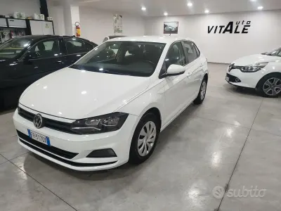 Begagnad VW Polo Comfortline 80 HK (58 kW) 2018 Vit Halvkombi