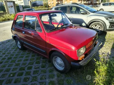 Occasion Fiat 126 1970 Rouge Citadine