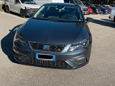 Usata Seat Leon FR 131 CV (96 kW) 2019 Grigio Berlina