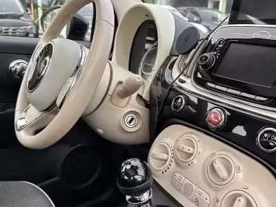Usata Fiat 500 Lounge 69 CV (50 kW) 2017 Nero Berlina