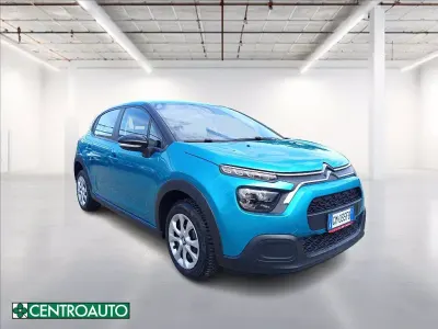 Usata Citroën C3 Feel 102 CV (75 kW) 2022 Azzurro pastello Utilitaria