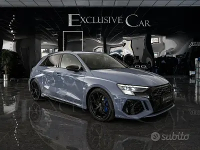Usata Audi RS3 Design 400 CV (294 kW) 2022 Grigio Berlina