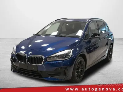 Usata BMW 216 Active Tourer Advantage 116 CV (85 kW) 2021 Blu/azzurro Monovolume