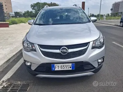 Usata Opel Karl Rocks 73 CV (53 kW) 2019 Grigio Utilitaria
