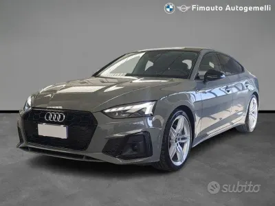 Usata Audi A5 S-Line 204 CV (150 kW) 2021 Grigio / pastello Coupé
