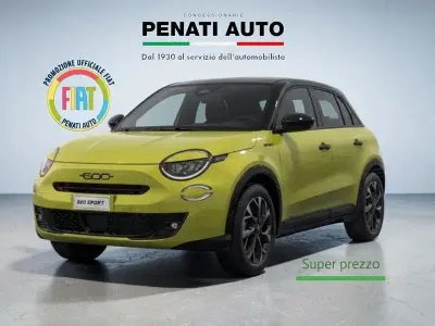 Nuova Fiat 600 Sport 145 CV (106 kW) 2026 Verde SUV