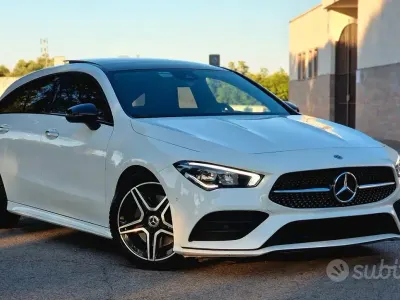 Usata Mercedes CLA200 190 CV (139 kW) 2019 Bianco Coupé