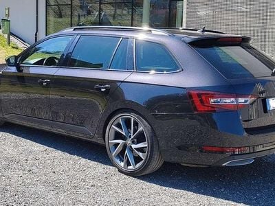Usata Skoda Superb SportLine 190 CV (139 kW) 2017 Nero Station wagon