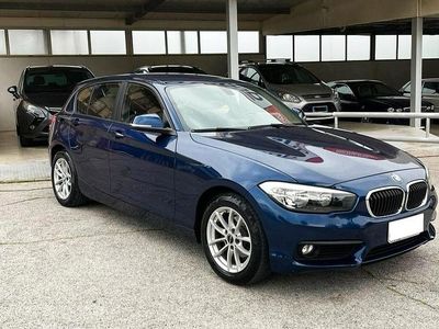 Usata BMW 116 Comfort Edition 116 CV (85 kW) 2016 Blu Utilitaria