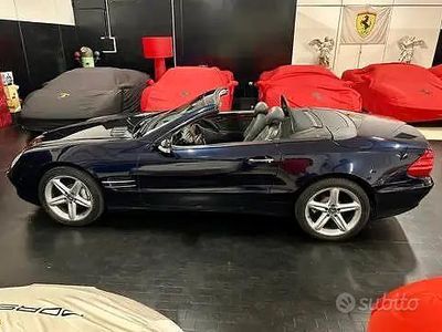 Usata Mercedes SL500 2002 Blu Cabrio