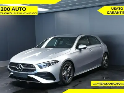 Usata Mercedes A180 AMG line 136 CV (100 kW) 2025 Grigio Berlina
