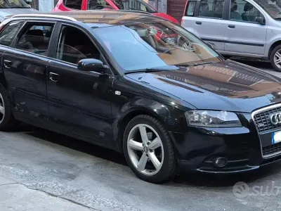 Usata Audi A3 140 CV (102 kW) 2007 Nero Utilitaria