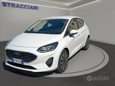 Usata Ford Fiesta Titanium 75 CV (55 kW) 2023 Bianco Utilitaria