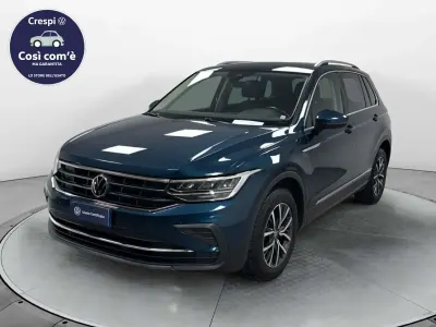 Usata VW Tiguan Life 150 CV (110 kW) 2023 Blu/azzurro SUV