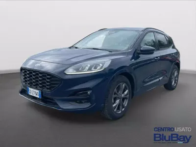 Usado Ford Kuga ST-Line 150 CV (110 kW) 2021 Azul SUV