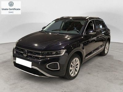 Usata VW T-Roc Style 110 CV (80 kW) 2023 Nero SUV