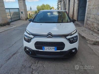 Usata Citroën C3 Shine 102 CV (75 kW) 2022 Bianco Utilitaria