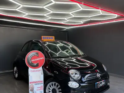 Usata Fiat 500 Lounge 95 CV (69 kW) 2017 Nero Berlina