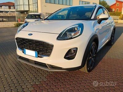 Usata Ford Puma Titanium 120 CV (88 kW) 2021 Bianco SUV