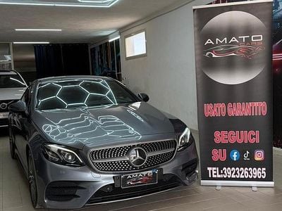 Usata Mercedes E220 Premium Plus 194 CV (142 kW) 2017 Grigio Coupé