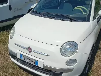Usata Fiat 500 69 CV (50 kW) 2008 Bianco Utilitaria