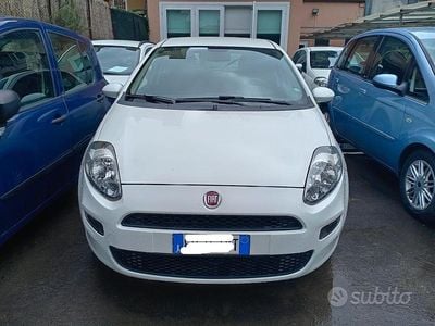 Usata Fiat Punto Lounge 69 CV (50 kW) 2013 Bianco Utilitaria