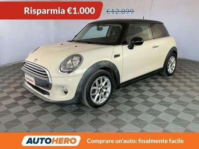 Usata Mini ONE 102 CV (75 kW) 2016 Bianco Utilitaria