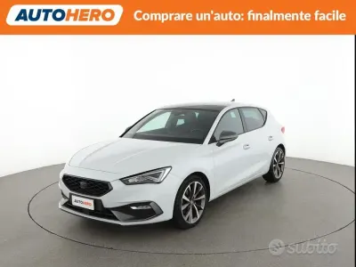 Usata Seat Leon FR 150 CV (110 kW) 2023 Bianco Berlina