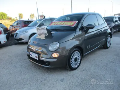 Usata Fiat 500C Lounge 95 CV (69 kW) 2014 Grigio Cabrio