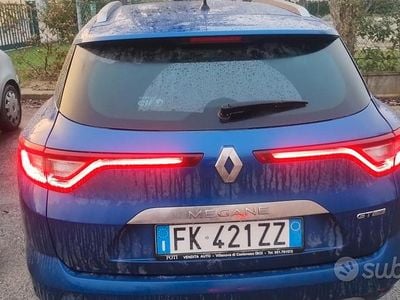 Usata Renault Mégane GT Line GT-Line 110 CV (80 kW) 2017 Blu Station wagon