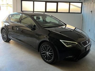 Usata Seat Leon CONNECT 110 CV (80 kW) 2016 Nero Berlina