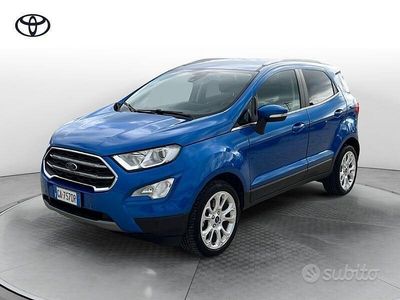 Usata Ford Ecosport 101 CV (74 kW) 2020 Blu/azzurro SUV