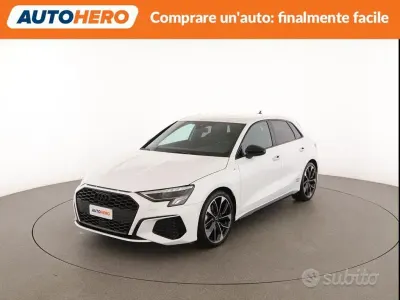 Usata Audi A3 S-Line 150 CV (110 kW) 2023 Bianco Berlina