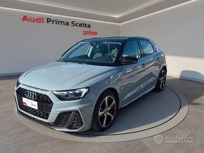 Usata Audi A1 Sportback S-Line 95 CV (69 kW) 2022 Grigio freccia perlato/tetto n Utilitaria