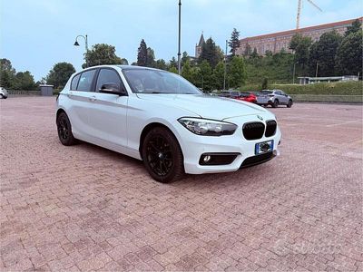 Usata BMW 116 Sport Line 116 CV (85 kW) 2018 Bianco Utilitaria