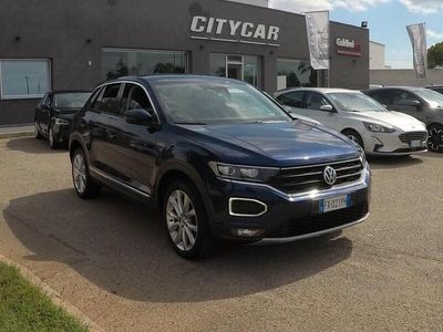 Usata VW T-Roc Advance 116 CV (85 kW) 2019 Blu SUV