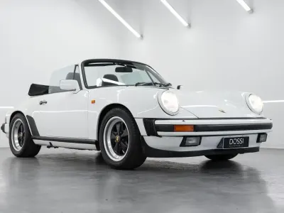 Usata Porsche 911 Carrera Cabriolet 231 CV (169 kW) 1985 Bianco Cabrio