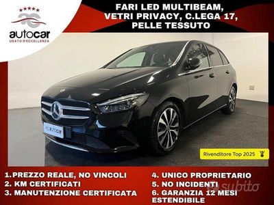 Usata Mercedes B180 Business 116 CV (85 kW) 2022 Nero Monovolume