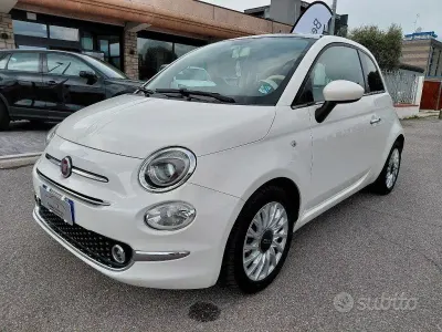 Usata Fiat 500 Lounge 69 CV (50 kW) 2017 Bianco Utilitaria