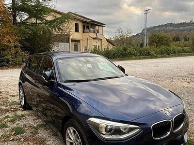 Usata BMW 116 116 CV (85 kW) 2014 Blu Utilitaria