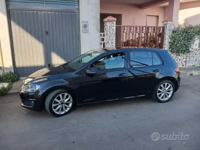 Usata VW Golf VII 105 CV (77 kW) 2013 Nero Berlina