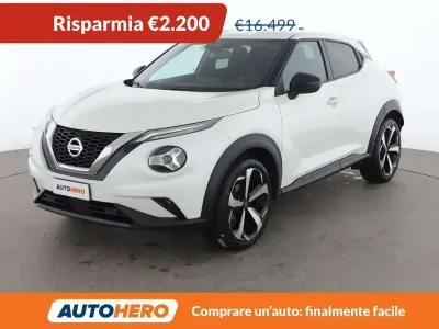 Gebraucht Nissan Juke N-Connecta 114 PS (83 kW) 2022 Weiß SUV
