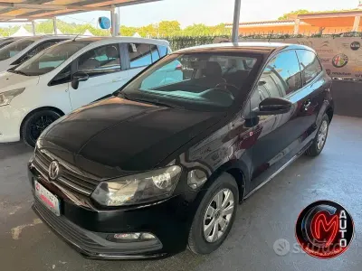 Usata VW Polo Trendline 60 CV (44 kW) 2016 Nero Berlina
