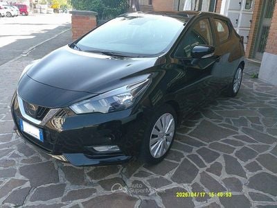 Usata Nissan Micra Acenta 90 CV (66 kW) 2022 Nero Utilitaria